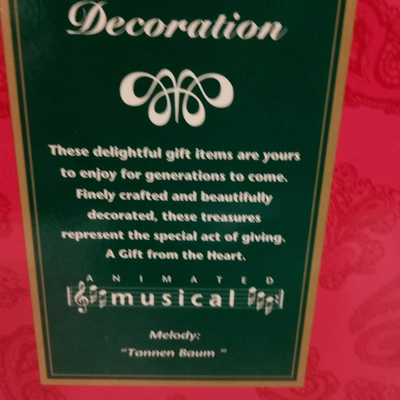 Vintage Animated Holiday Musical Table Decor, Thanksgiving, Christmas NWOT Video - Picture 13 of 13